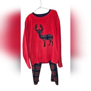 Eddie Bauer Red and Blue Mens Pajamas